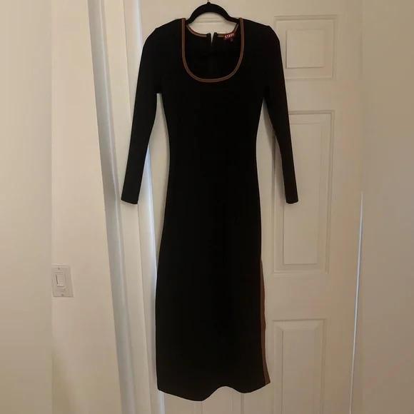 Staud - Joint jersey midi dress - Picture 6 of 11